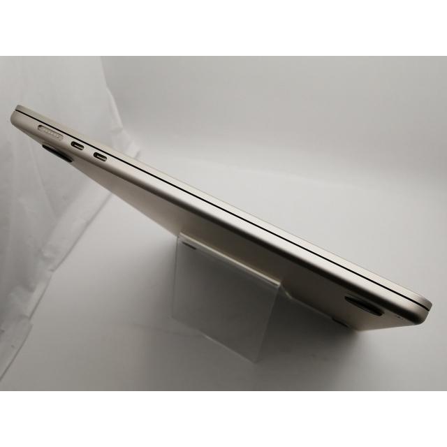 【中古】Apple MacBook Air 15インチ  M2(CPU:8C/GPU:10C) 8GB/256GB スターライト MQKU3J/A (M2,2023)【大須2】保証期間１ヶ月【ランクA】の画像