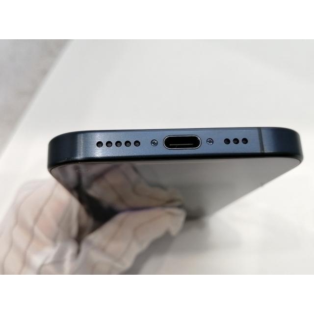 【中古】Apple SoftBank 【SIMフリー】 iPhone 15 Pro 256GB ブルーチタニウム MTUG3J/A【浜松駅前】保証期間１ヶ月【ランクC】の画像