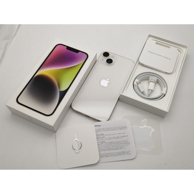 中古】Apple 楽天モバイル 【SIMフリー】 iPhone 14 128GB スター