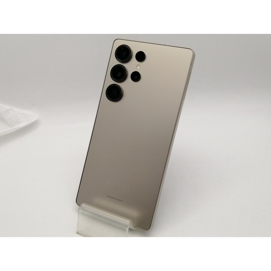 中古】SAMSUNG 国内版 【SIMフリー】 Galaxy S25 Ultra チタニウム 
