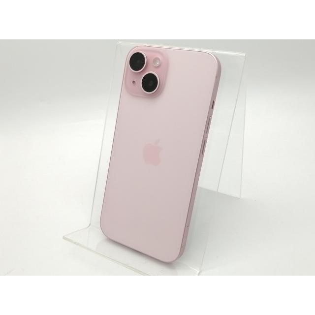 中古】Apple 国内版 【SIMフリー】 iPhone 15 128GB ピンク MTMJ3J/A