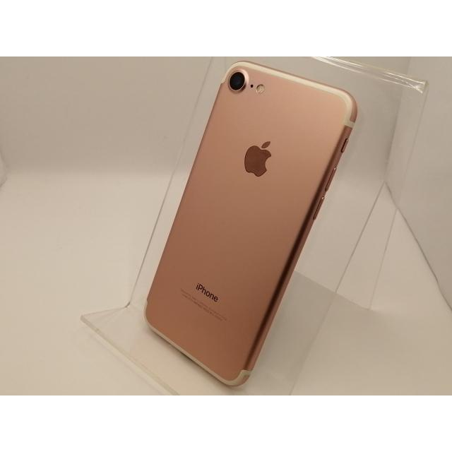 中古】Apple au 【SIMロック解除済み】 iPhone 7 128GB ローズゴールド 