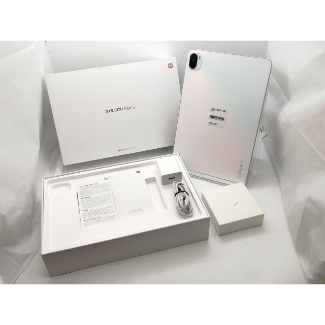 中古】Xiaomi 国内版 【Wi-Fi】 Xiaomi Pad 5 パールホワイト
