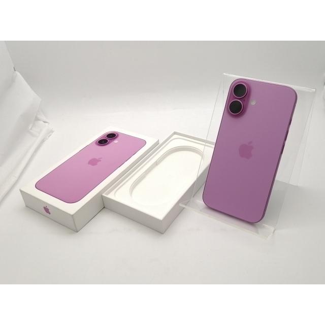 【中古】Apple 国内版 【SIMフリー】 iPhone 16 128GB ピンク MYDT3J/A【三宮駅前】保証期間１ヶ月【ランクA】の画像