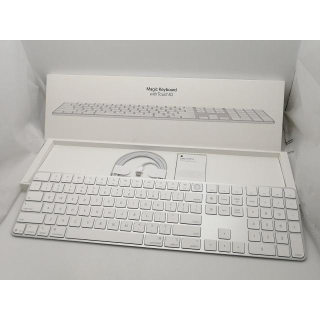 中古】Apple Magic Keyboard（2024/USB-C/テンキー付き/ホワイトキー