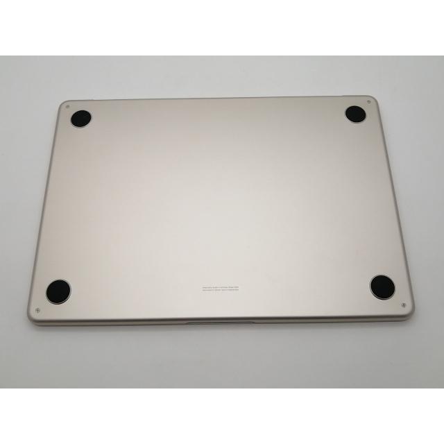 【中古】Apple MacBook Air 13インチ CTO (M2,2022) スターライト M2(CPU:8C/GPU:8C)/16G/256G/67W(70W) AC【秋葉2号】保証期間１ヶ月【ランクA】の画像
