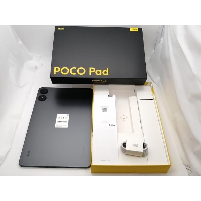 中古】Xiaomi 【Wi-Fi】 POCO Pad グレー 【Snapdragon 7s Gen 2/8GB