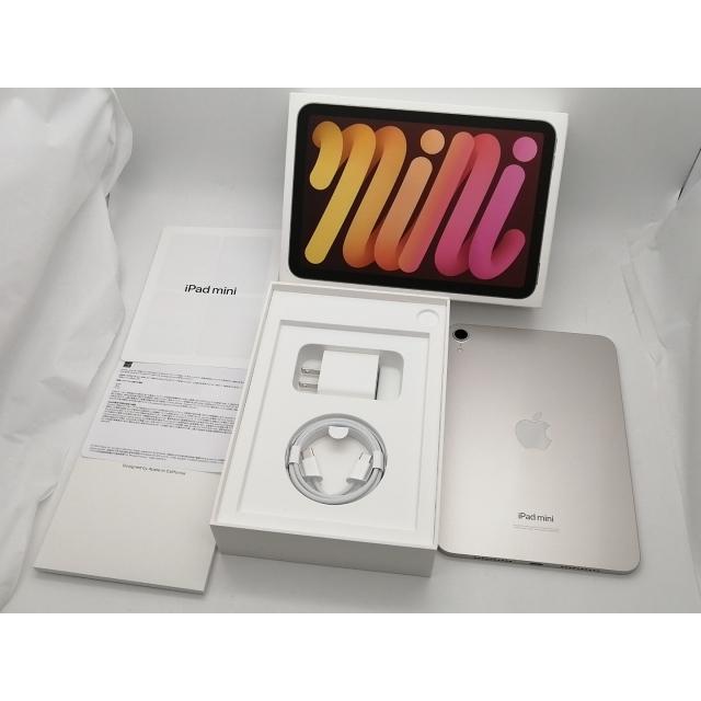 【中古】Apple 【Wi-Fi】 iPad mini（A17Pro/2024） 128GB スターライト MXN83J/A【大須2】保証期間１ヶ月【ランクA】の画像