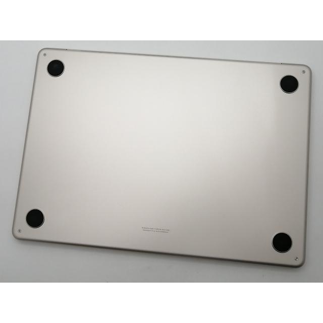 【中古】Apple MacBook Air 13インチ M2(CPU:8C/GPU:8C) 16GB/256GB スターライト MC7W4J/A (M2,2022)【大須2】保証期間１ヶ月【ランクA】の画像