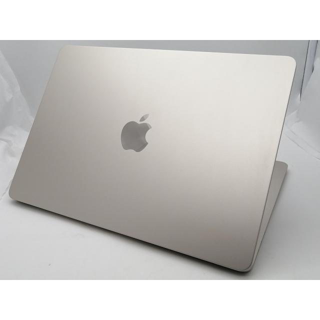 【中古】Apple MacBook Air 13インチ M2(CPU:8C/GPU:8C) 16GB/256GB スターライト MC7W4J/A (M2,2022)【大須2】保証期間１ヶ月【ランクA】の画像
