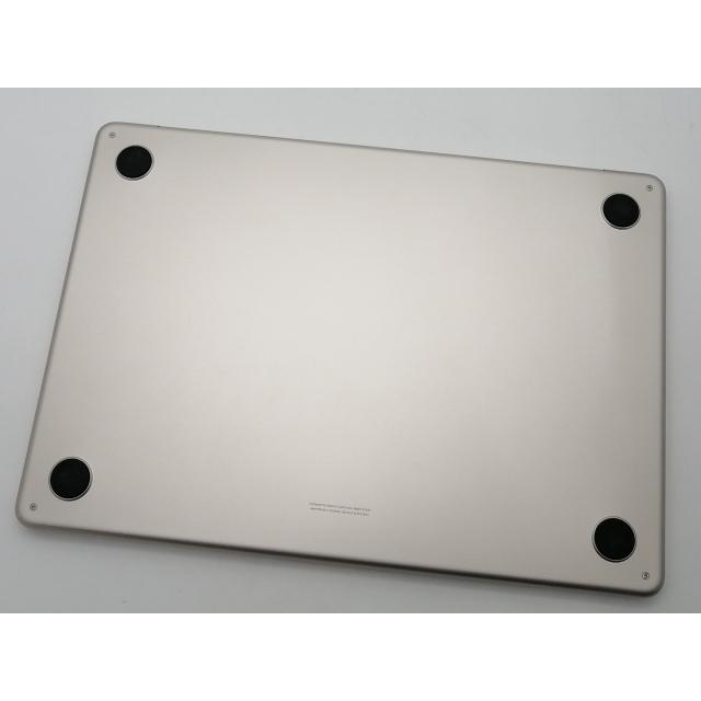 【中古】Apple MacBook Air 13インチ M2(CPU:8C/GPU:8C) 16GB/256GB スターライト MC7W4J/A (M2,2022)【大須2】保証期間１ヶ月【ランクA】の画像