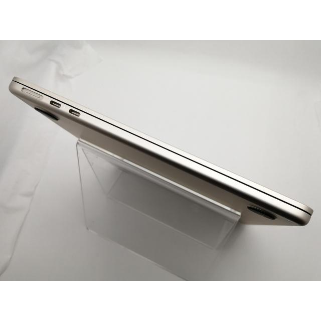 【中古】Apple MacBook Air 13インチ M2(CPU:8C/GPU:8C) 16GB/256GB スターライト MC7W4J/A (M2,2022)【大須2】保証期間１ヶ月【ランクA】の画像