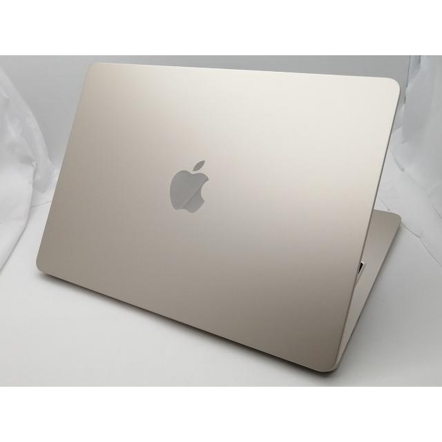 【中古】Apple MacBook Air 13インチ (M4,2025) M4(CPU:10C/GPU:8C) 16GB/256GB スターライト MW0Y3J/A【大須2】保証期間１ヶ月【ランクA】の画像