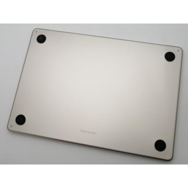 【中古】Apple MacBook Air 13インチ (M4,2025) M4(CPU:10C/GPU:8C) 16GB/256GB スターライト MW0Y3J/A【大須2】保証期間１ヶ月【ランクA】の画像