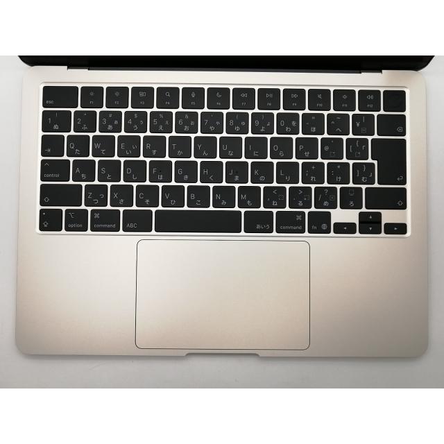 【中古】Apple MacBook Air 13インチ (M4,2025) M4(CPU:10C/GPU:8C) 16GB/256GB スターライト MW0Y3J/A【大須2】保証期間１ヶ月【ランクA】の画像