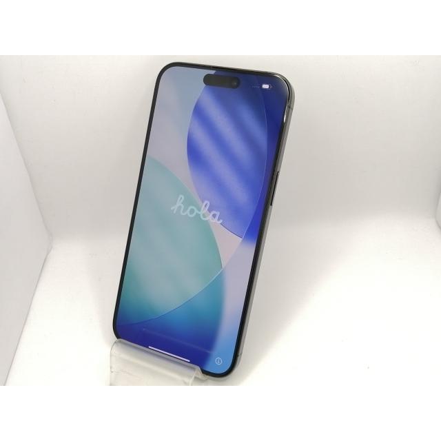 【中古】Apple SoftBank 【SIMフリー】 iPhone 15 Pro Max 1TB ブラックチタニウム MU6Y3J/A【大須2】保証期間１ヶ月【ランクA】の画像