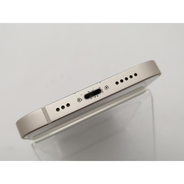【中古】Apple au 【SIMフリー】 iPhone 13 128GB スターライト MLND3J/A【大須2】保証期間１ヶ月【ランクB】の画像