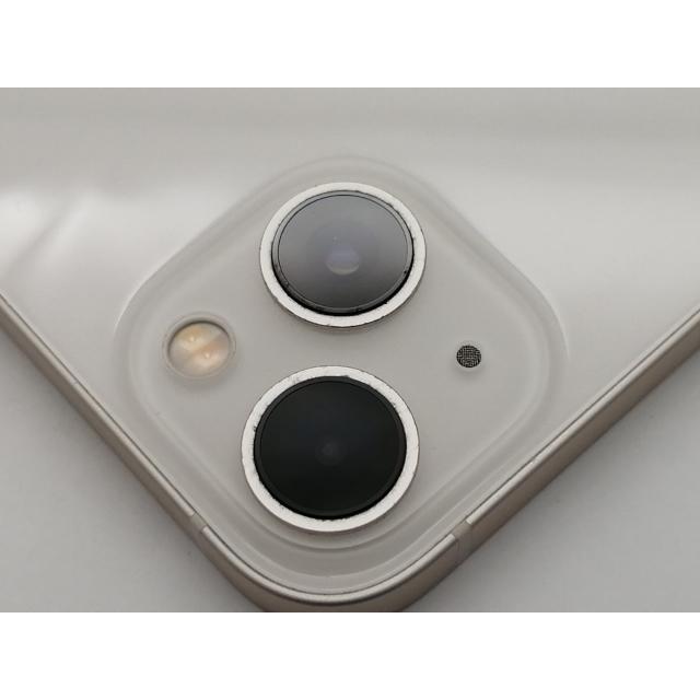 【中古】Apple au 【SIMフリー】 iPhone 13 128GB スターライト MLND3J/A【大須2】保証期間１ヶ月【ランクB】の画像