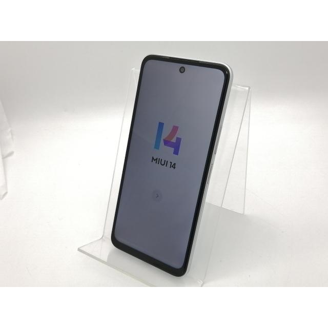 中古】Xiaomi au 【SIMフリー】 Redmi Note 10 JE クロームシルバー