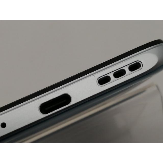 中古】Xiaomi au 【SIMフリー】 Redmi Note 10 JE クロームシルバー