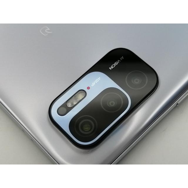中古】Xiaomi au 【SIMフリー】 Redmi Note 10 JE クロームシルバー
