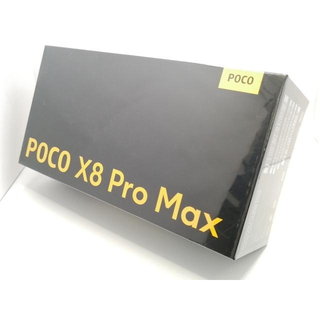 未使用】Xiaomi 国内版 【SIMフリー】 POCO X8 Pro Max ブラック 12GB
