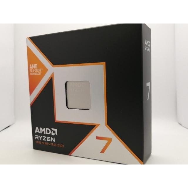 未使用】AMD Ryzen 7 9800X3D (4.7GHz/TC:5.2GHz) BOX AM5/8C/16T/L3