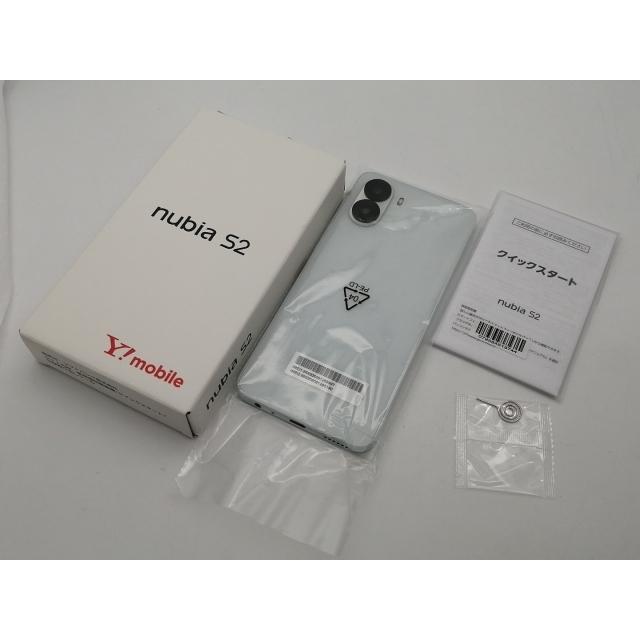 新品未開封未使用 nubia S2 A504ZT ホワイト 未使用】Nubia ymobile 【SIMフリー】 nubia S2 6GB 128GB ホワイト