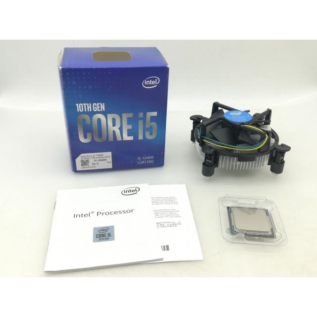 CPU Intel Core i5-10400 中古 動作品 中古】Intel Core i5-10400 (2.9GHz/TB:4.3GHz) BOX LGA1200/6C/12T/L3