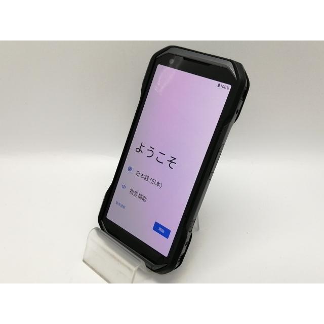 中古】KYOCERA au 【SIMフリー】 TORQUE G06 ブラック 6GB 128GB KYG03