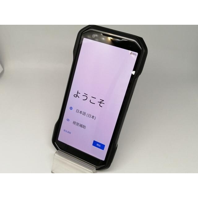中古】KYOCERA au 【SIMフリー】 TORQUE G06 ブラック 6GB 128GB KYG03