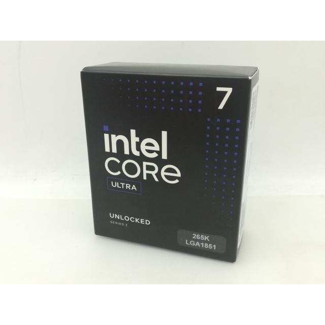 未使用】Intel Core Ultra 7 265K(3.9GHz) Box LGA1851/20C(P:8C/E:12C
