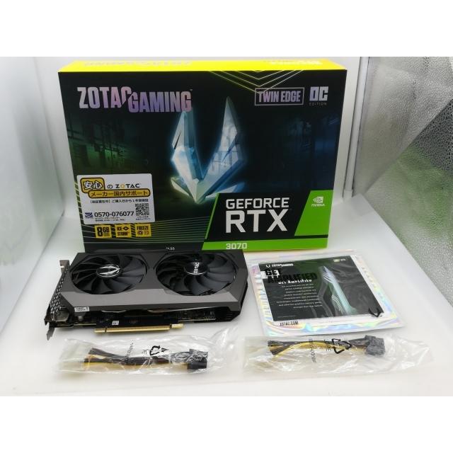 中古】ZOTAC GAMING GeForce RTX 3070 Twin Edge OC（ZT-A30700H-10P