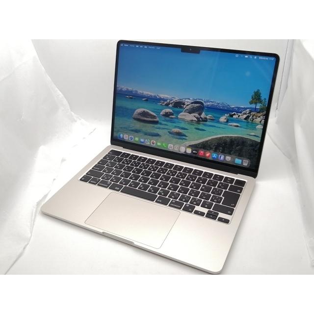 中古】Apple MacBook Air 13インチ M2(CPU:8C/GPU:8C) 16GB/256GB 