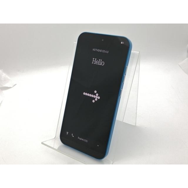 中古】NOTHING 国内版 【SIMフリー】 Nothing Phone (4a) ブルー 8GB