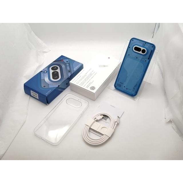 中古】NOTHING 国内版 【SIMフリー】 Nothing Phone (4a) ブルー 8GB