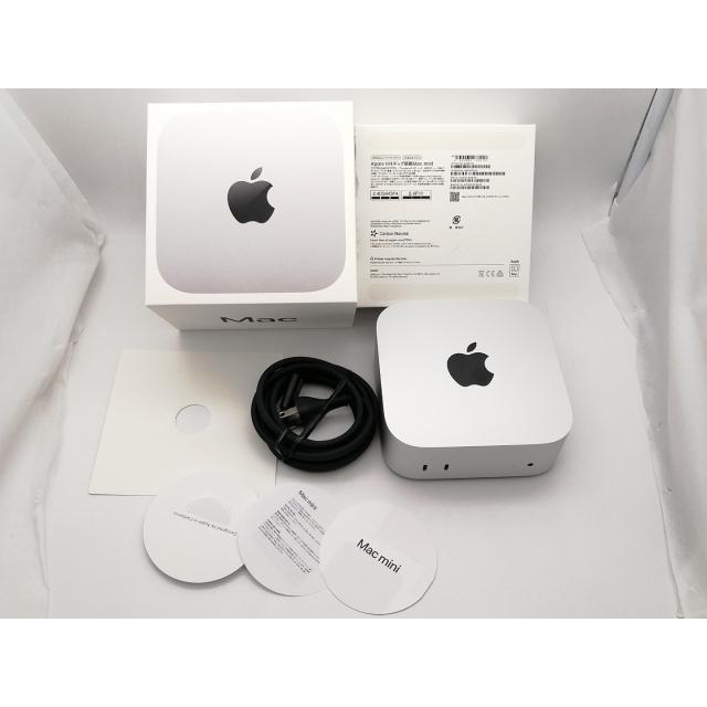 中古】Apple Mac mini M4(CPU:10C/GPU:10C) 16GB/256GB シルバー