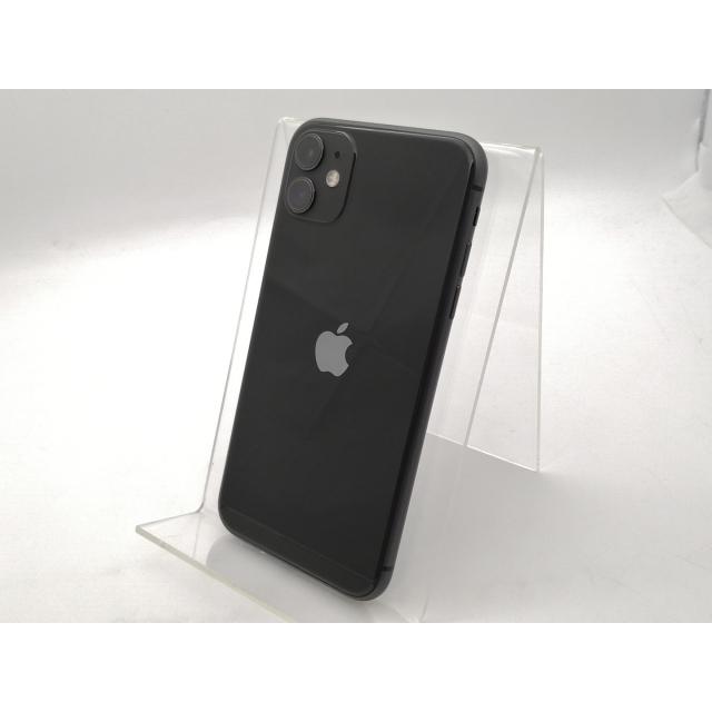中古】Apple 国内版 【SIMフリー】 iPhone 11 64GB ブラック MWLT2J/A