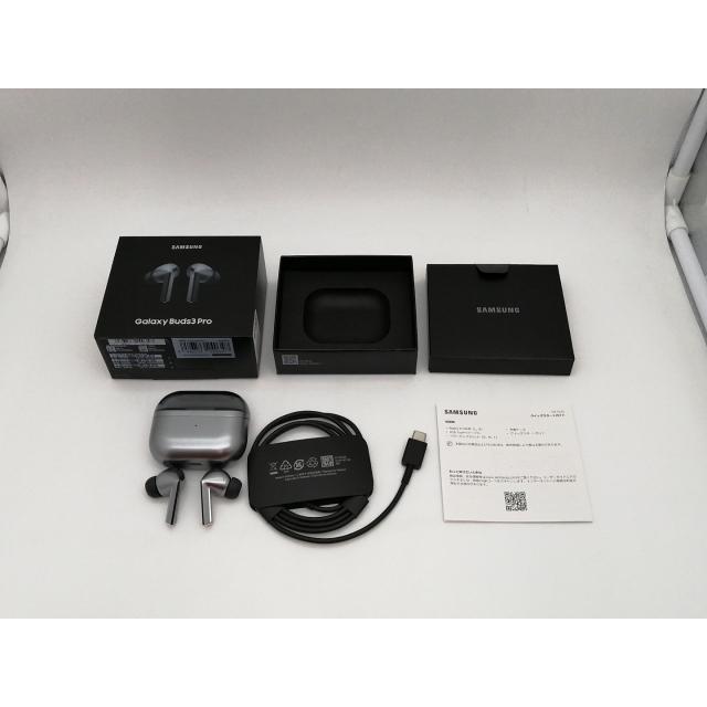 中古】SAMSUNG Galaxy Buds3 Pro SM-R630NZAAXJP [シルバー]【なんば