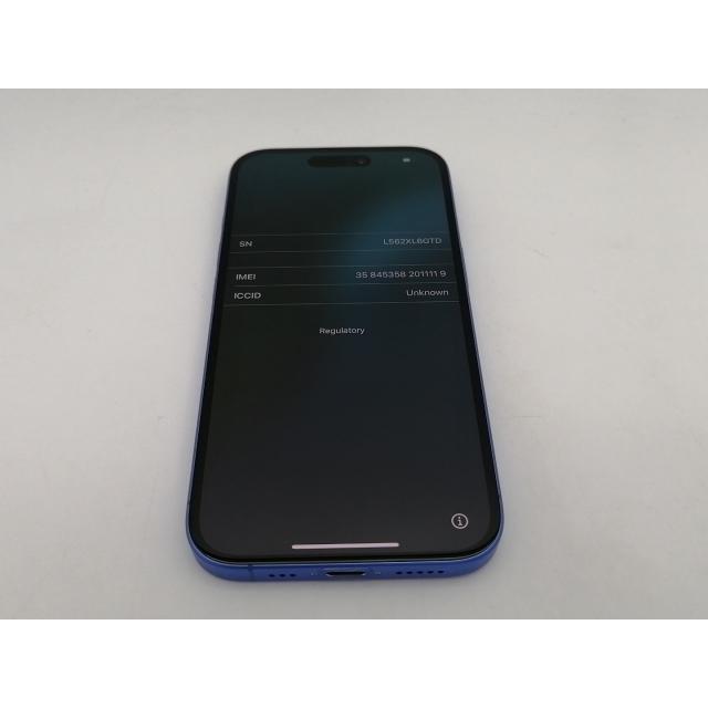 中古】Apple 国内版 【SIMフリー】 iPhone 15 Plus 256GB ブルー