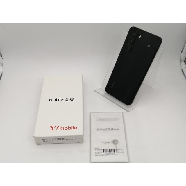 中古】ZTE ymobile 【SIMフリー】 nubia S 5G 4GB 128GB ブラック