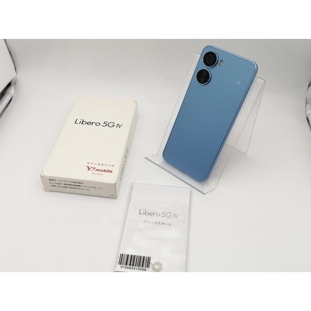 中古】ZTE ymobile 【SIMフリー】 Libero 5G IV 4GB 128GB ブルー
