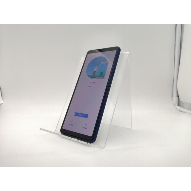中古】SONY ymobile 【SIMロック解除済み】 Xperia 10 II ブルー