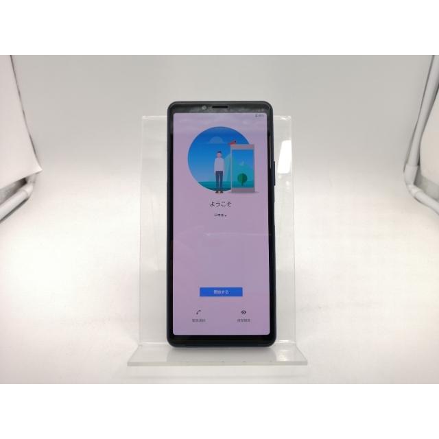 中古】SONY ymobile 【SIMロック解除済み】 Xperia 10 II ブルー