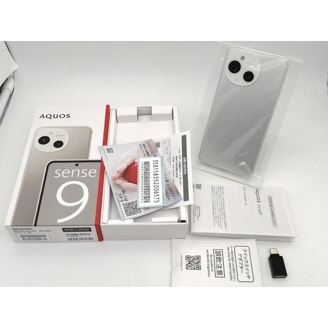 未使用】SHARP 楽天モバイル 【SIMフリー】 AQUOS sense9 ホワイト 6GB