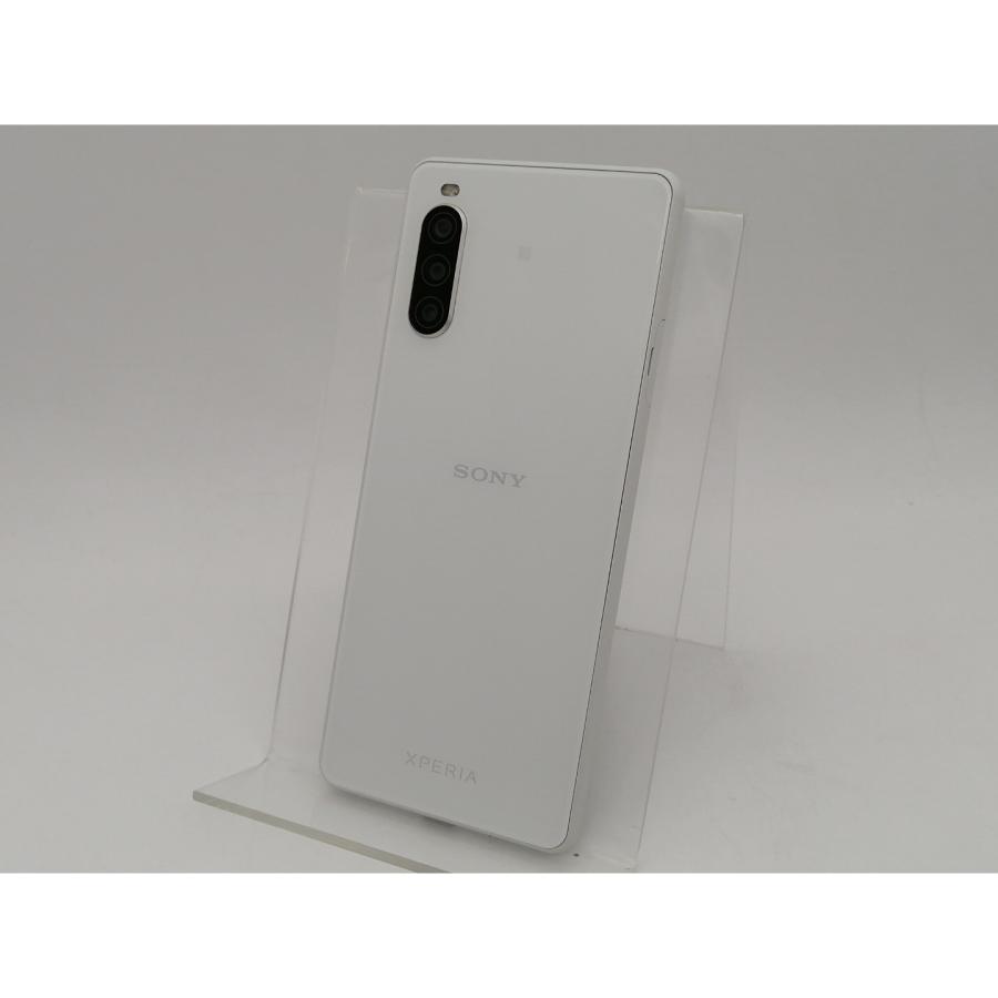 中古】SONY ymobile 【SIMロック解除済み】 Xperia 10 II ホワイト 4GB