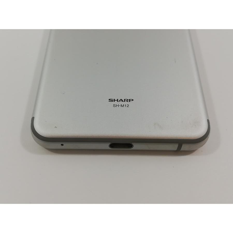 中古】SHARP 国内版 【SIMフリー】 AQUOS sense3 シルバーホワイト 4GB
