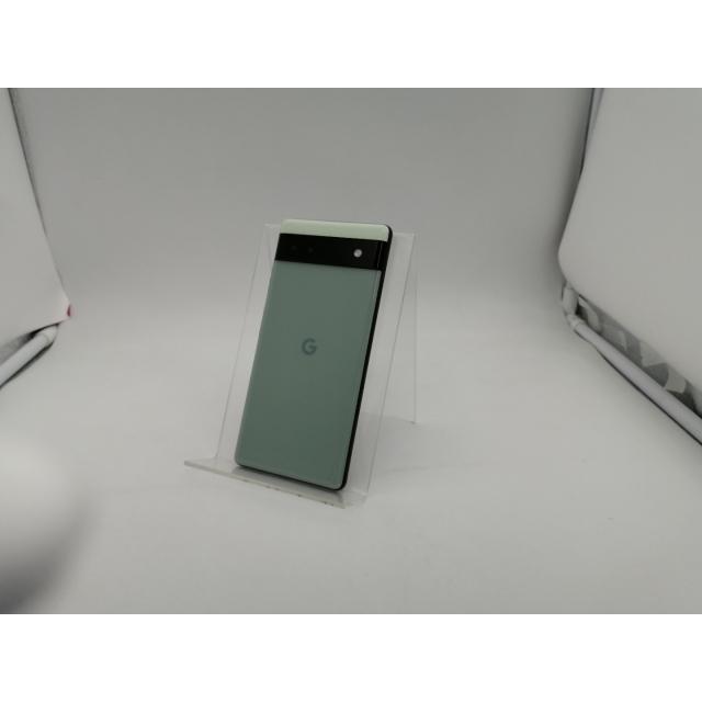 中古】Google au 【SIMフリー】 Pixel 6a セージ 6GB 128GB GB17L