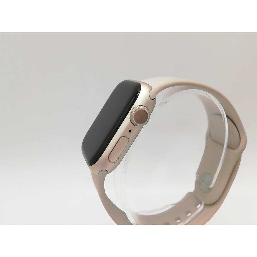 ま*ら様 新品未使用　AppleWatch 8 41mm スターライト　GPS Apple Watch Series 8 （GPSモデル） 41mm スターライト[MNP63J/A]の