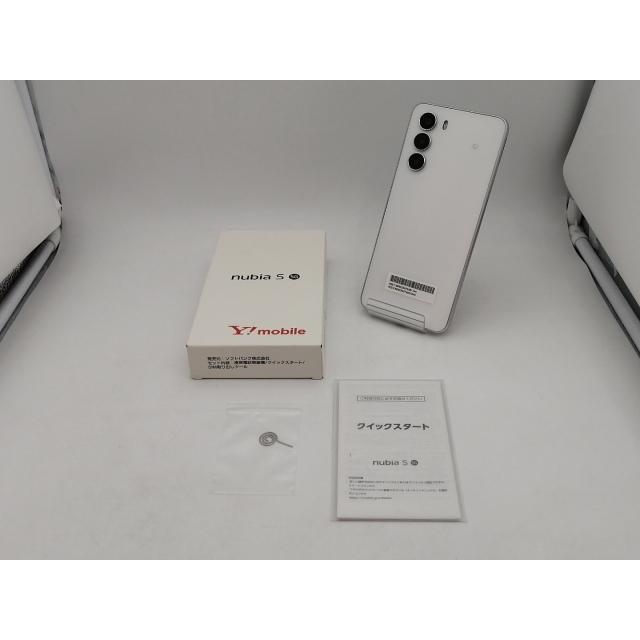 中古】ZTE ymobile 【SIMフリー】 nubia S 5G 4GB 128GB ホワイト